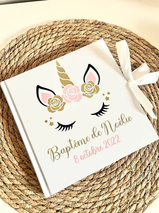 Livre d'or personnalisé