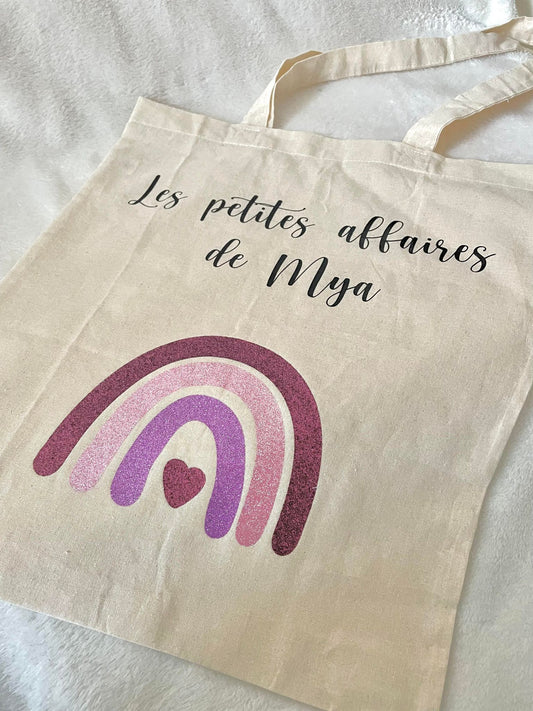 Tote bag arc en ciel